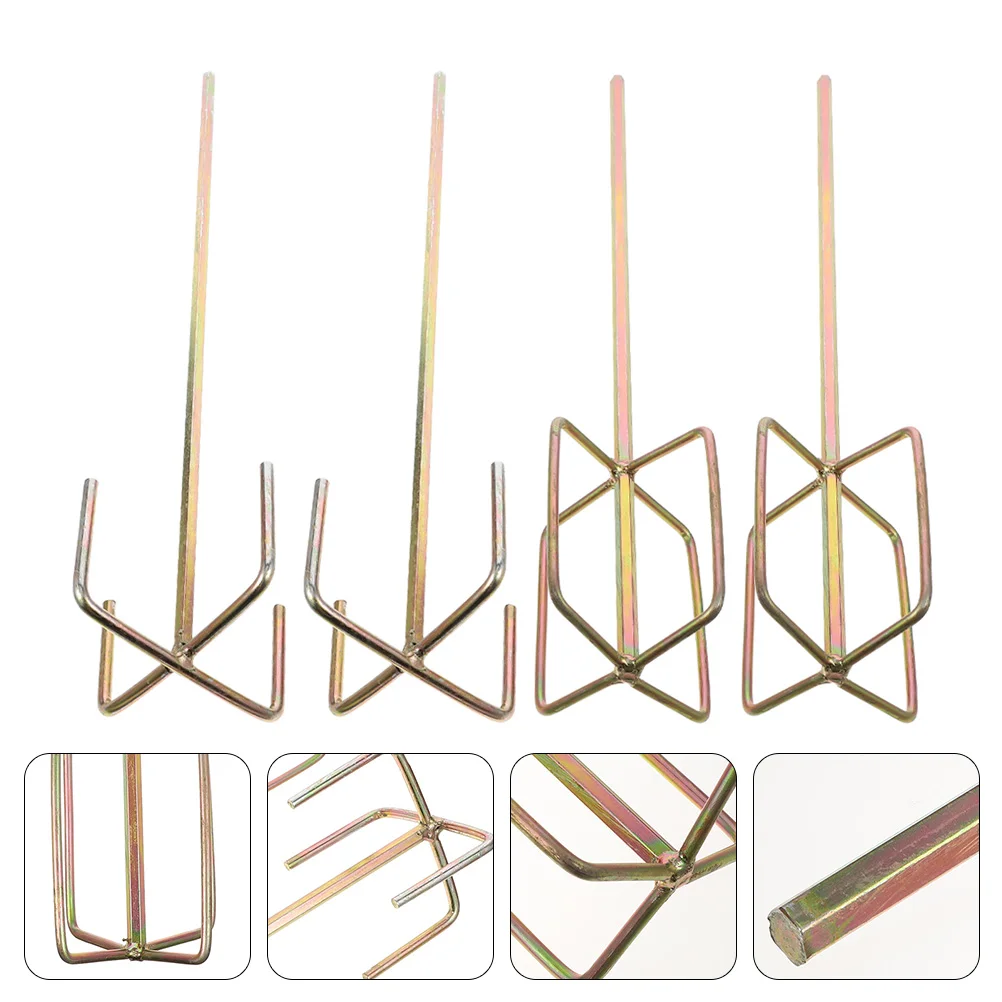 

Mixer Mud Drillmortar Concrete Cement Electric Head Attachment Drywall Mixing Rods Stick Rod Hex Stirringhandheld Hand Swift