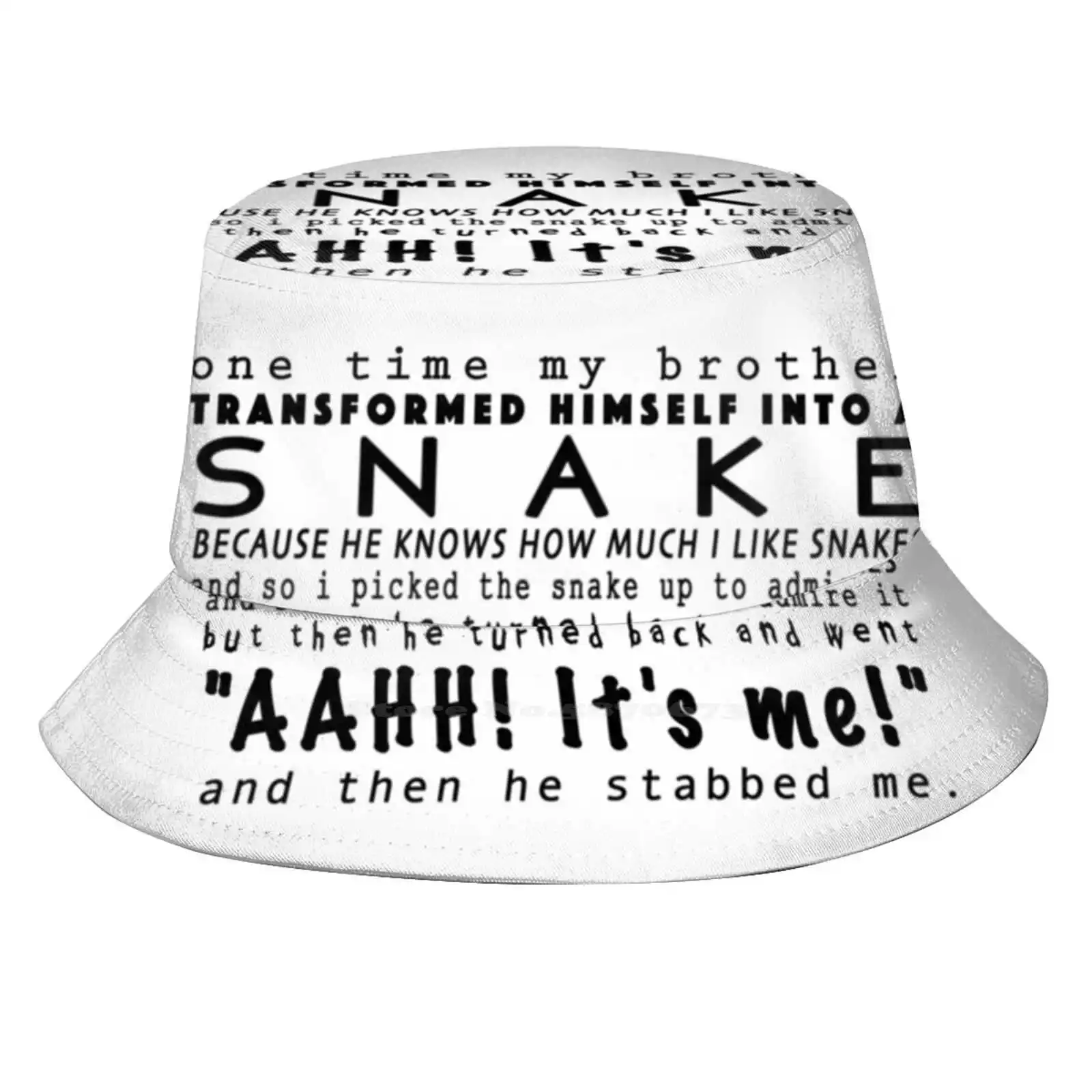 

And Then He Stabbed Me Unisex Summer Cap Sunscreen Hat Ragnarok
