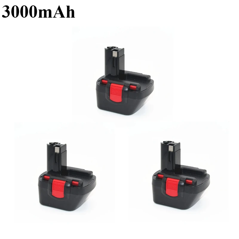 Аккумулятор 12В 3000мАч для Bosch PSR 1200, GSR 12V 2.0AH, AHS, GSB, GSR 12 VE-2, BAT043, BAT045, BAT046, BAT049, BAT120, BAT139 (art.: 3920db2b18bab) - 3920db2b18bab