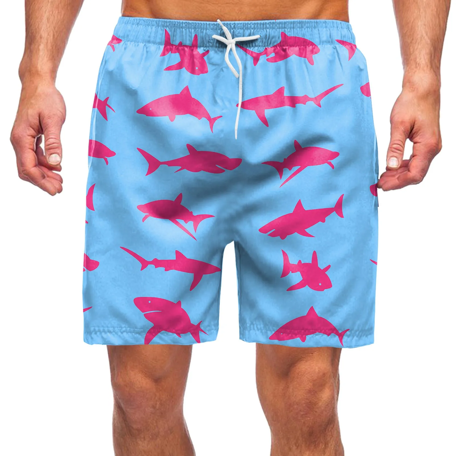 

Swimwear Men Trunks Mens Spring Summer Casual Shorts Pants Printed Sports Beach Pants Mens 2x Swim Trunks Mens Tall Swim Trunks