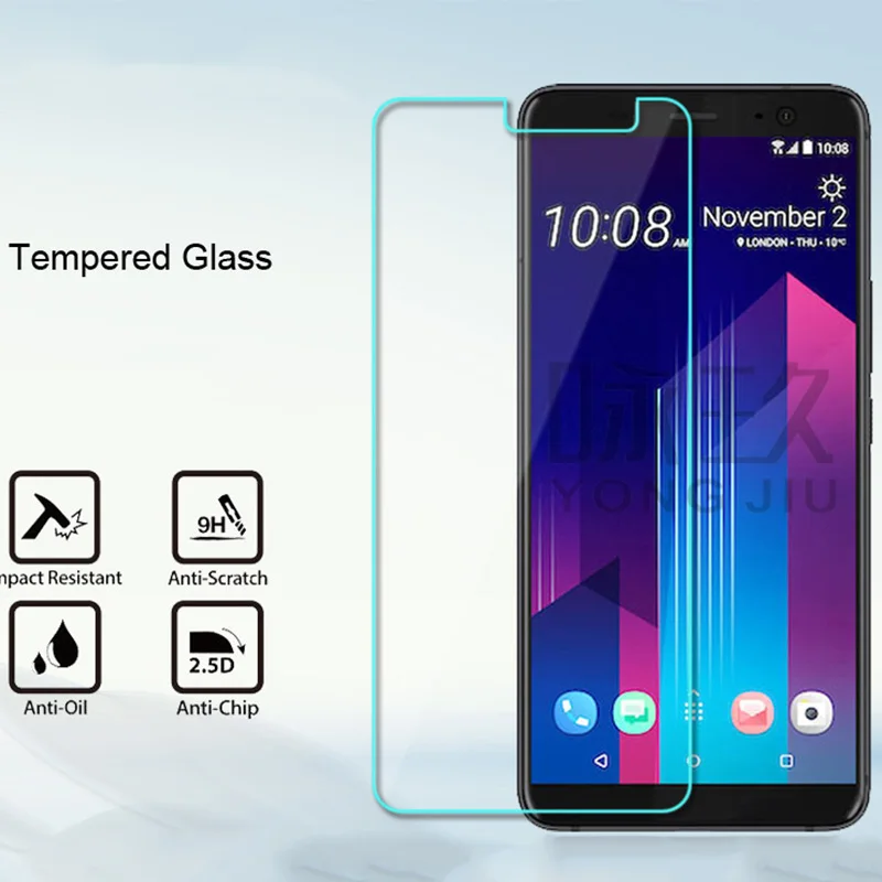 

For HTC U11 EYES Eyes HD Tempered Glass Screen Protector for HTC U11EYES U11eyes HD Clear High Quality Protective Glass