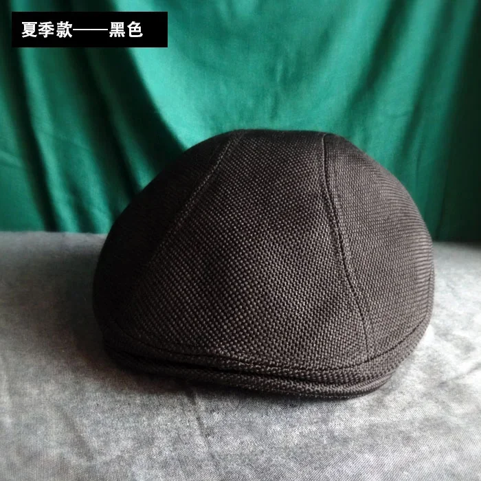 Винтажный мужской берет из хлопка