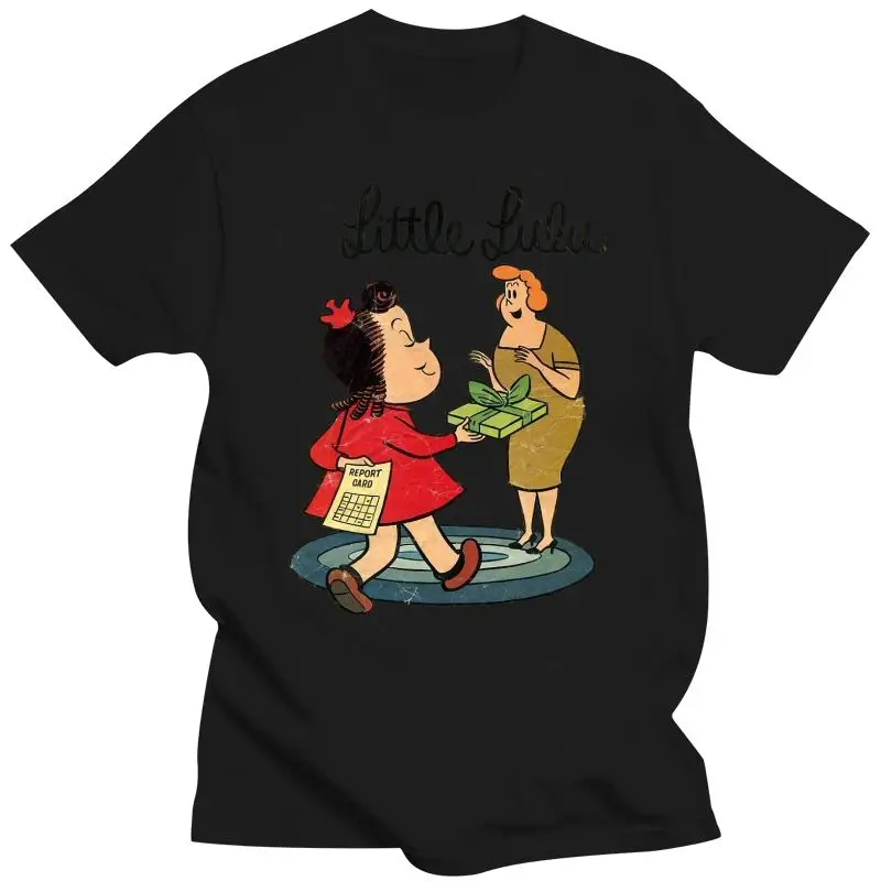 

Мужская одежда, Винтажная футболка Little Lulu Fan
