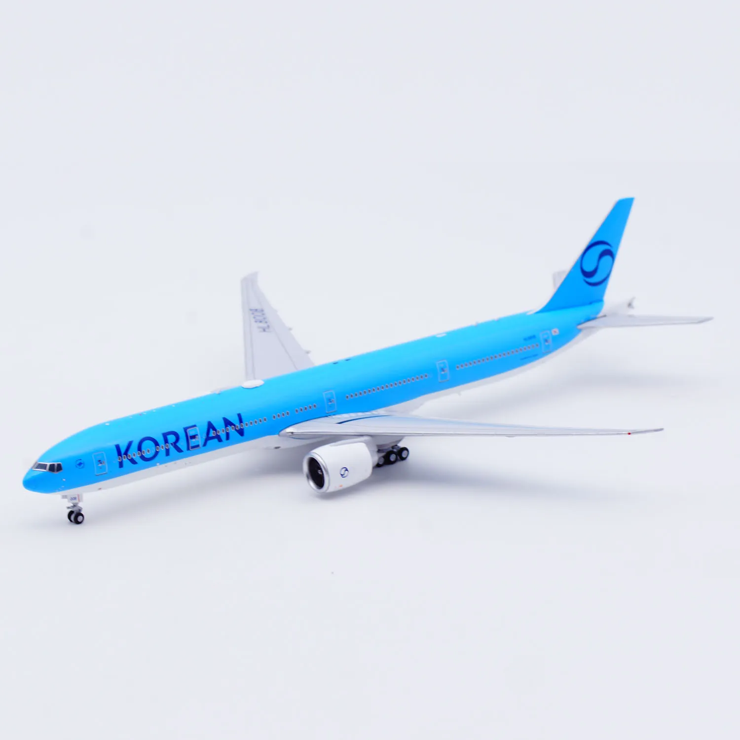 Фото Коллекционная модель самолета из сплава SA4094, подарок, JC Wings 1:400 Korean Air 