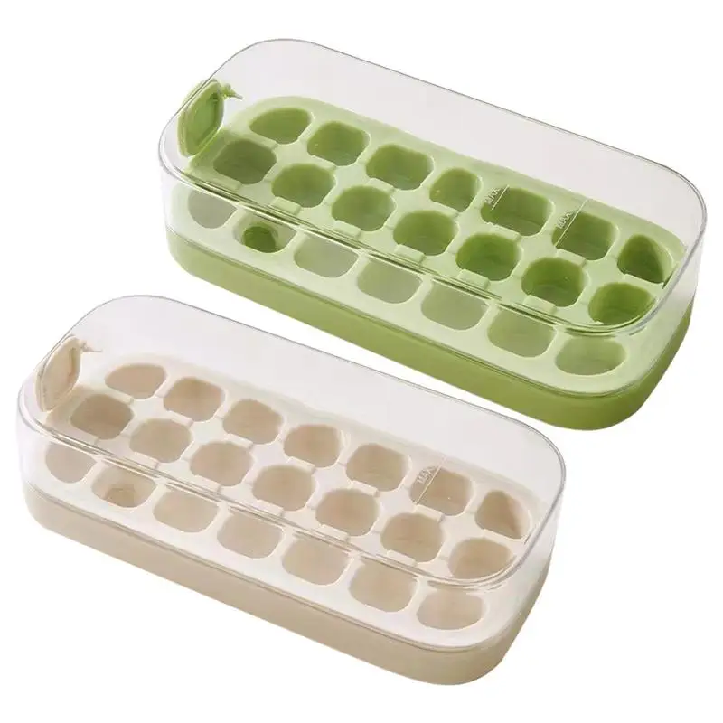 Поднос для льда многоразовый легко отжимаемый без прикосновения 21 шт.