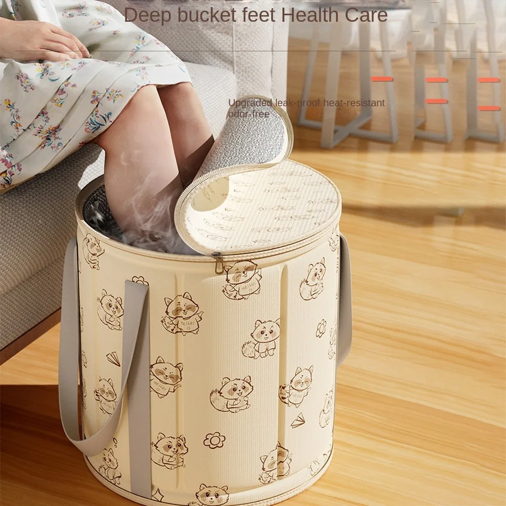Высококачественная складная ванна для ног большая емкость спа-ведро воды