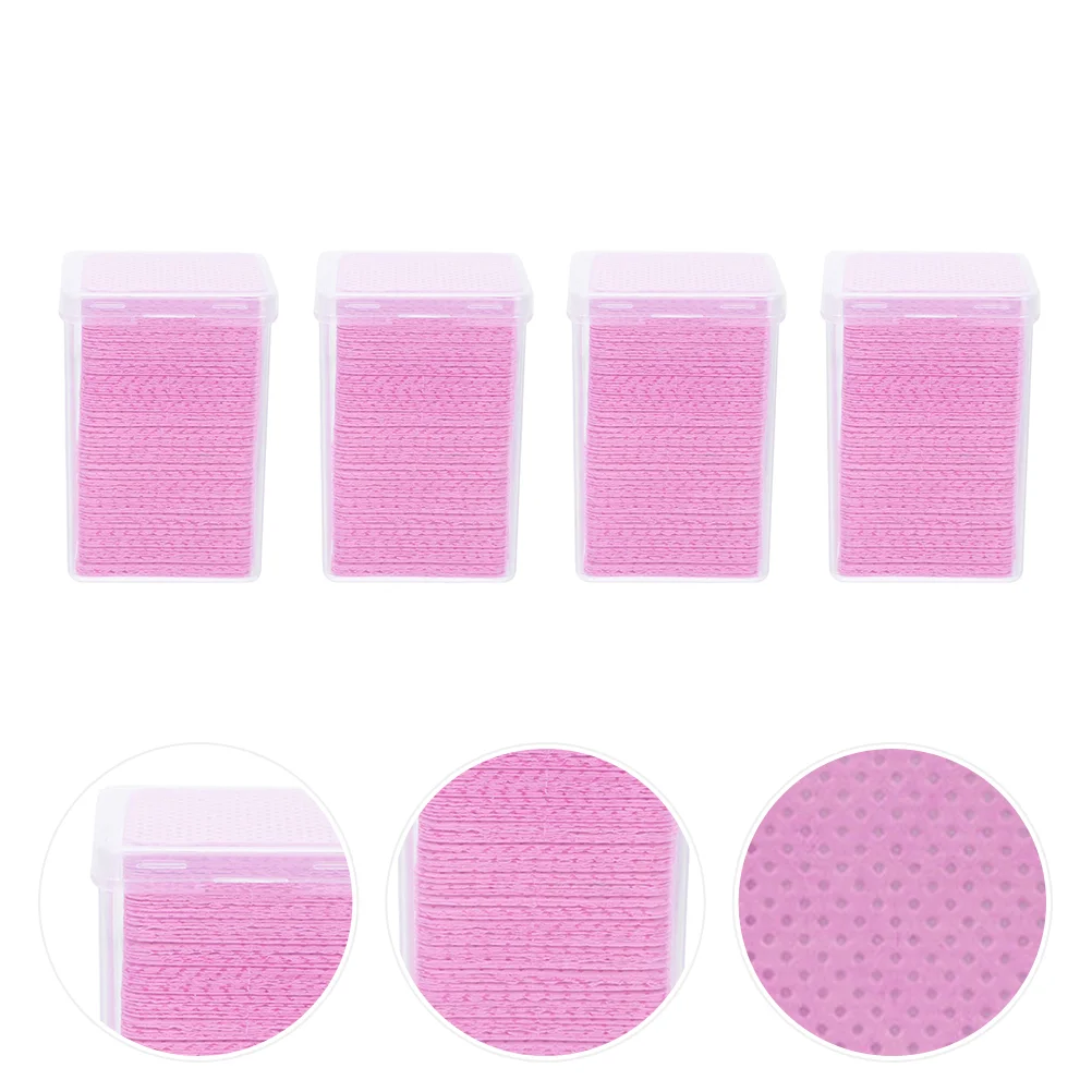 

Glue Wipes Eyelash Extension Bottle Remover Nozzle Lash Wiper Pad Wiping Cleaning Pads Adhesive Cloth Mouth Supplies Wipe Nail