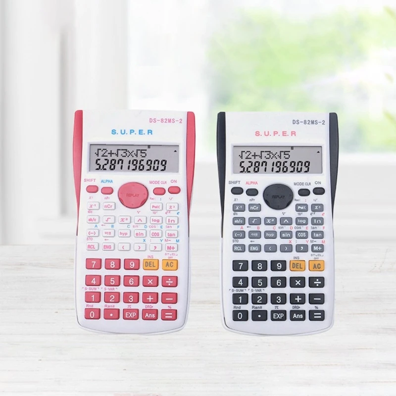 

Students Exam Digital Scientific Calculator 240 Functions 82MS Mathematics for Undergraduate Students Maths Learning