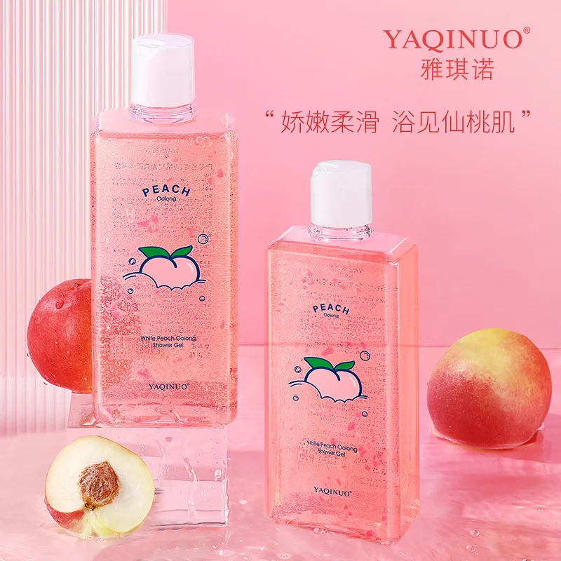 

White Peach Oolong Cloud Shower Oils Peel The Chicken Skin for Lasting Fragrance and Increase Elasticity Skin Body Cleansers