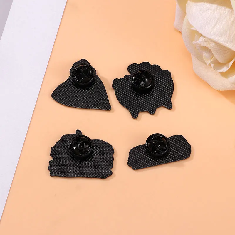 Новый пищевой мультяшный значок с гамбургерами милая булавка для пиццы мужчин и