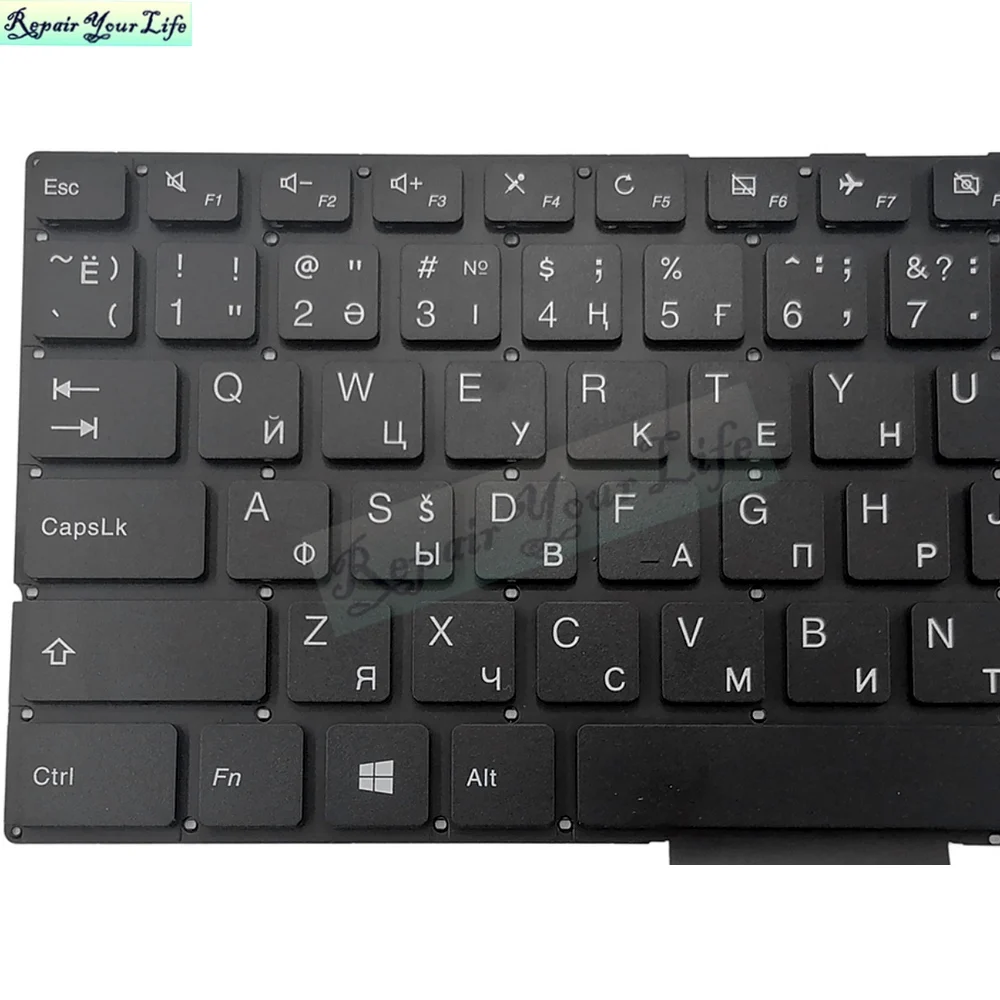 Английская и русская клавиатура для ноутбука Prestigio SmartBook 141 C4 PSB141C04 PSB141C04CGH_MG PSB141C04CGP