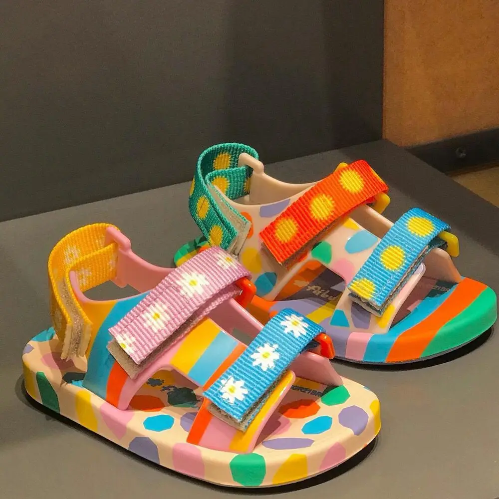 Новое поступление 2022 детские сандалии Mini Melissa горячая Распродажа детская пляжная