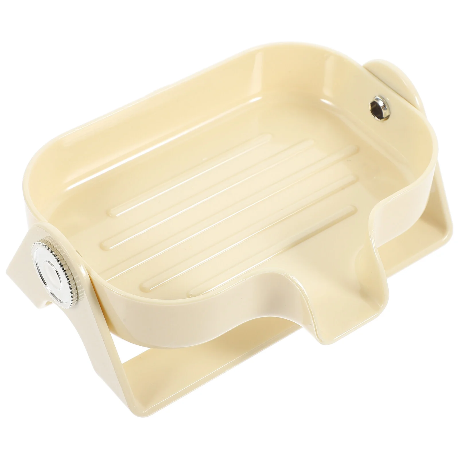 

Shelf Bathroom Soap Dish Self-draining Tray Countertop Organizer Shower Holders Stand