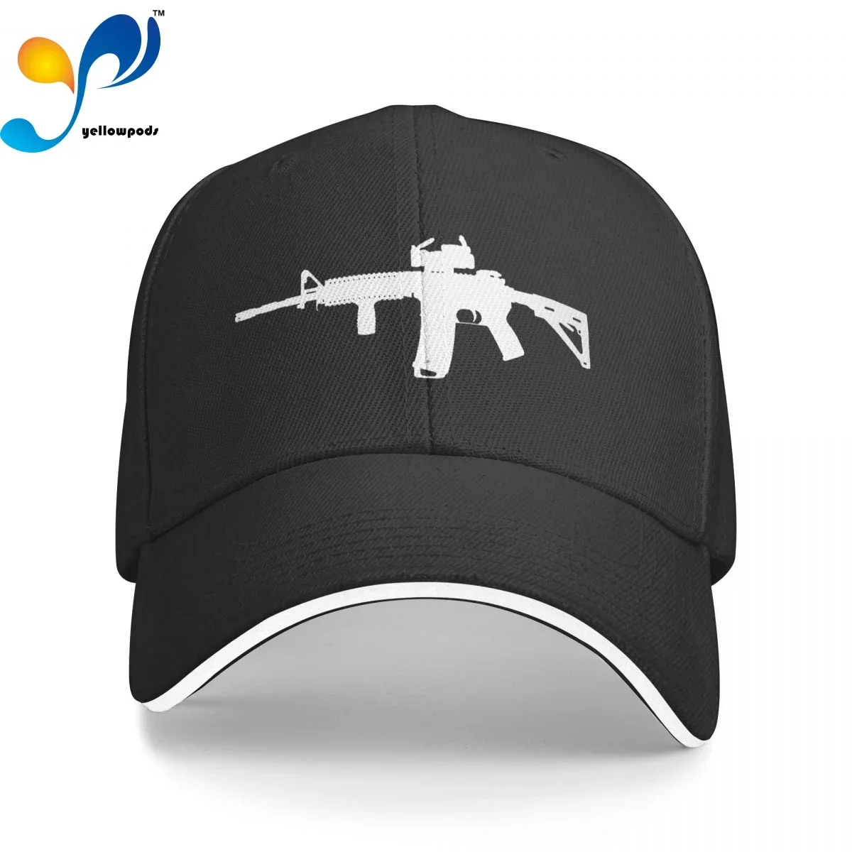 

Ar 15 M16 Machind Gun Baseball Hat Unisex Adjustable Baseball Caps Hats Valve for Men and Women