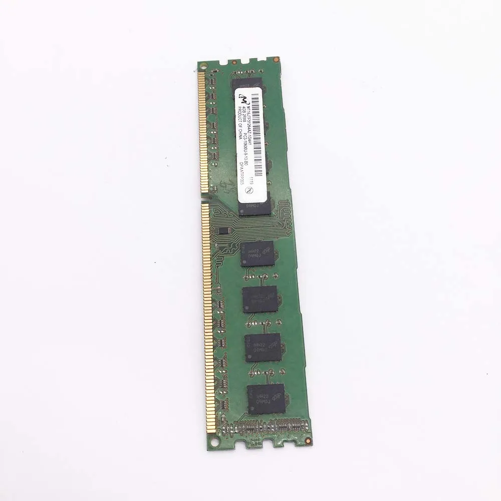 

Память SDRAM DDR3 4 Гб 10600U MT16JTF51264AZ-1G4H1 1Rx8 ОЗУ для настольного компьютера подходит для Micron 10600U-4G