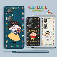 hot anime crayon shin chan for huawei p50 p40 p30 p20 p smart z pro plus 2019 2021 5g 4g tpu liquid rope phone case fundas coque