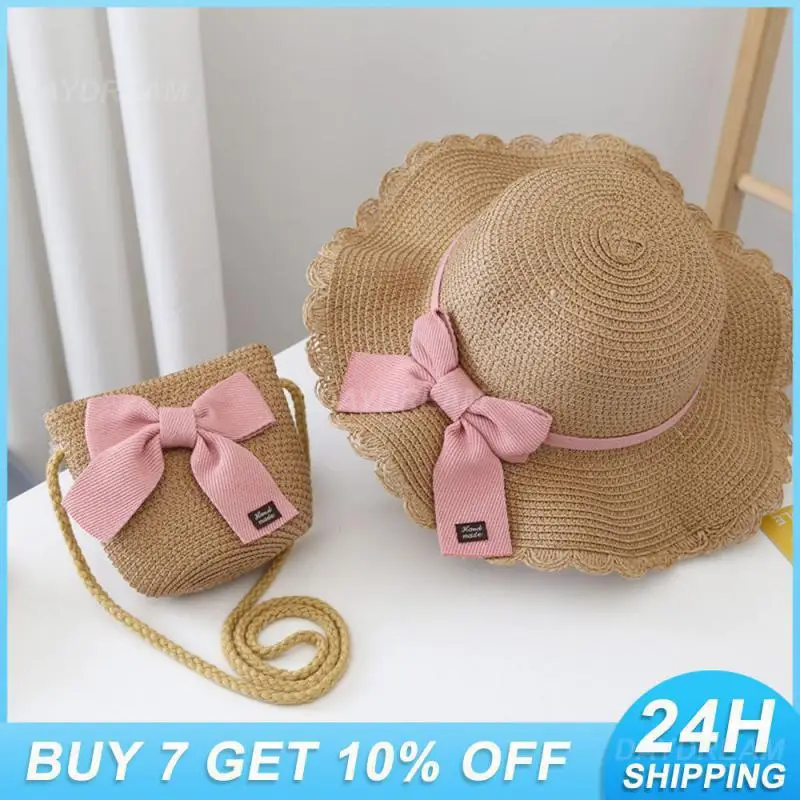 

Childrens Panama Hat Fashion Embellishments Large Brim Hat Sun Hat Beautiful And Atmospheric Embroidery Clothing Accessories