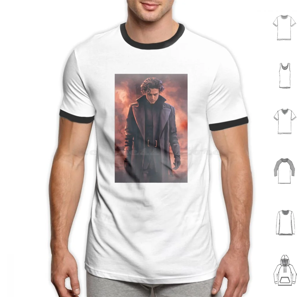 Футболка Paul Atreides Fanart 6Xl крутая хлопковая 2021 кино Веер-арт rbpartner программа Arrakis Sandworm