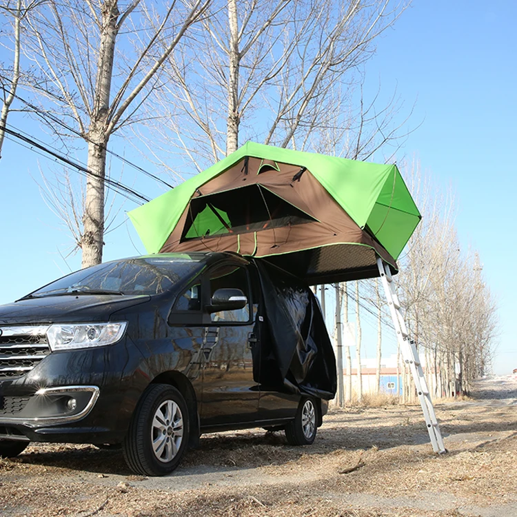 

Unistrengh Tent factory rooftop camp soft cover 1-3 person car camping roof top tent