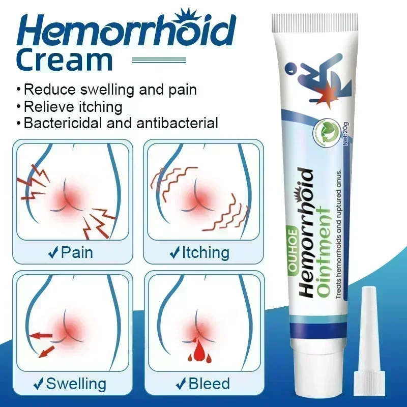 Hot sales Best Sellers Hemorrhoid Remover Cream Removal Internal Natural Herbal Extract Relieve Anal Anus Swelling Bleeding trea