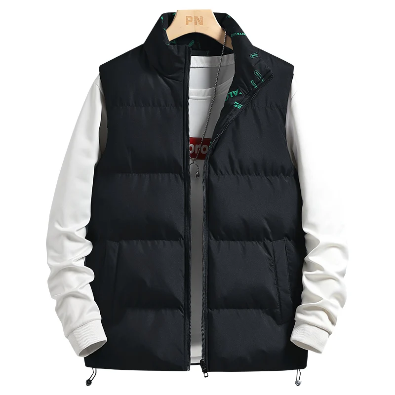 Hommes et femmes жилет в хлопок épais coupe - vent caraco debout ur chaudû taille mode automne hiver nouveau