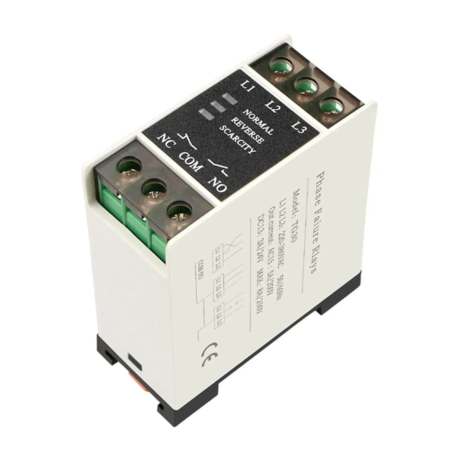 Задержка акций TG S Защитное реле Проблемы на цепь Огнестойкий корпус Внутренний