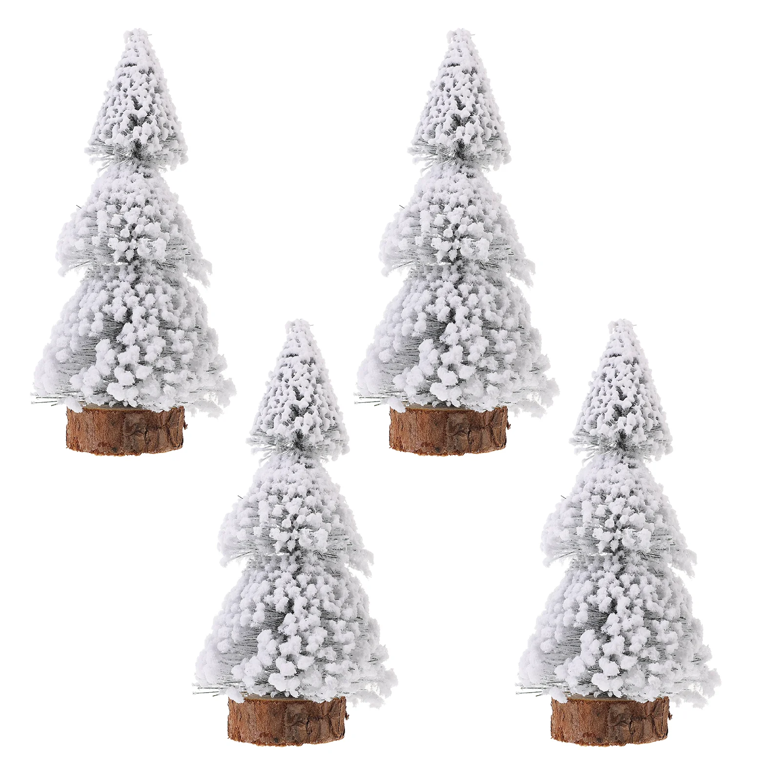 

Artificial Xmas Tree Pine Decor Tabletop Christmas Ornaments Mini Trees Crafts Desktop