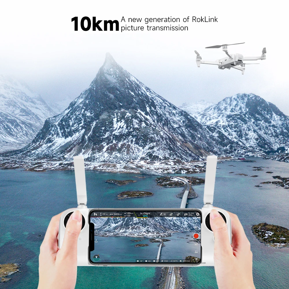 FIMI X8SE 2023 V2 камера 3-осевой карданный дрон с камерой HD 4k Радиоуправляемый вертолет