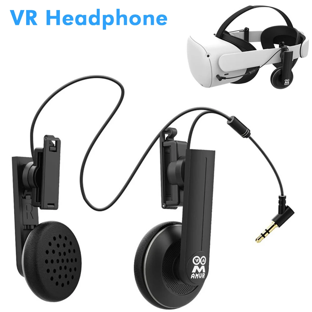 

Наушники-вкладыши для Oculus Quest 2, наушники-вкладыши «Все в одном» с шумоподавлением, высокочувствительные игровые стереонаушники VR, аксессуа...