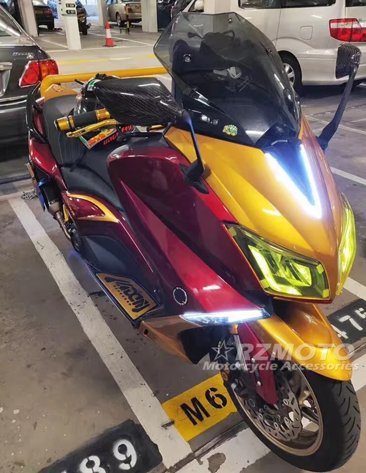 

New ABS Fairings Kits Fit For YAMAHA TMAX530 T-MAX 530 2012 2013 2014 tmax-530 12 13 14 Bodywork Set Custom Red Golden