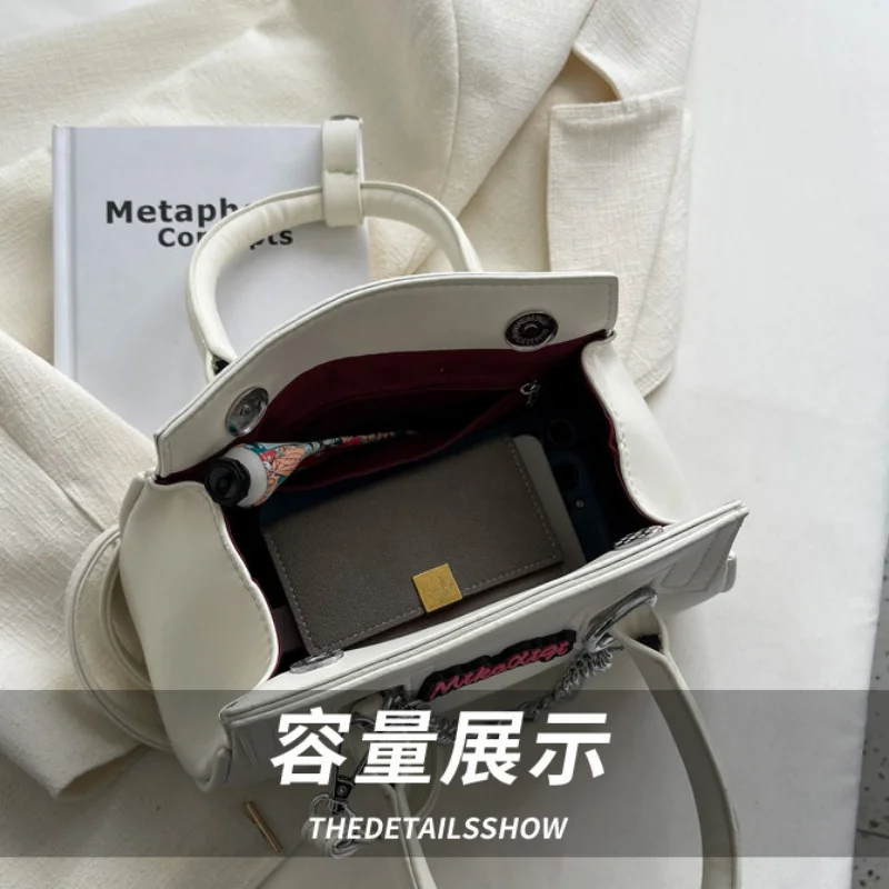 Women Retro Fashion Hand Crossbody Bags for Women Sac сумка Chain Luxury Shoulder Small Square Underarm Bolsa Feminina Handbags