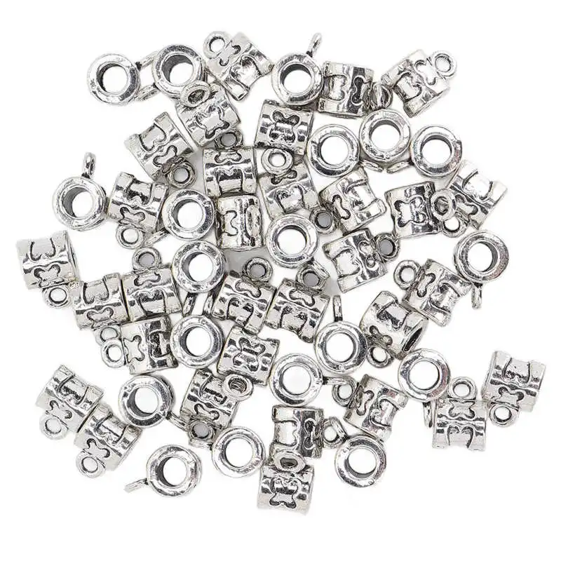 

Hair Braiding Beads Alloy Beard Beads for Braids