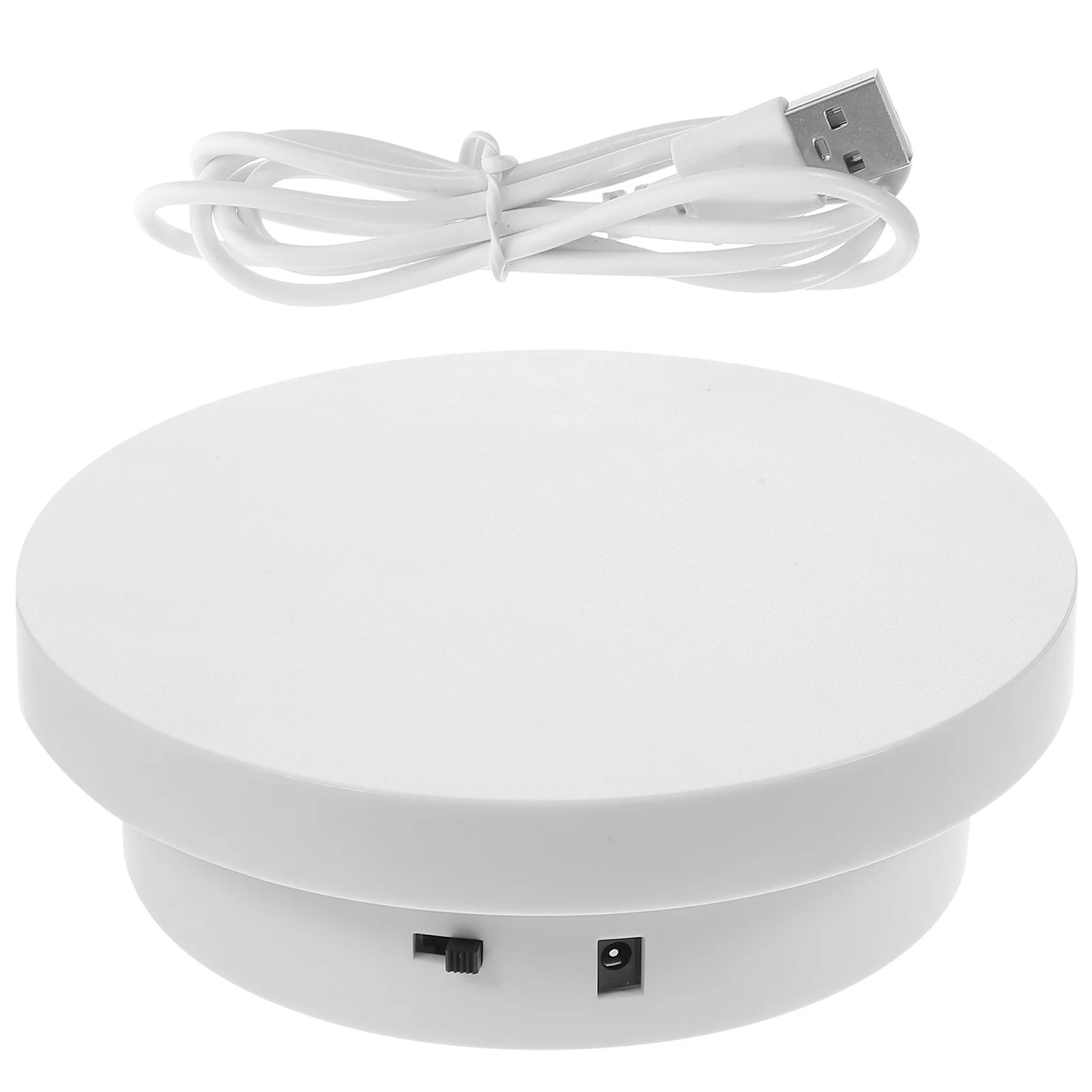 

Rotating Display Stand Rotary Tool Electric Modelling Turntable Pvc For Jewelry