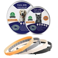 3863cm dog collar flea tick prevention pet cat dogs collars rubber adjustable collar for puppy kitten 8 months dog accessories