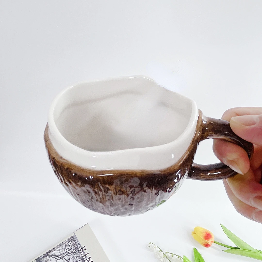 

Керамическая кокосовая чашка