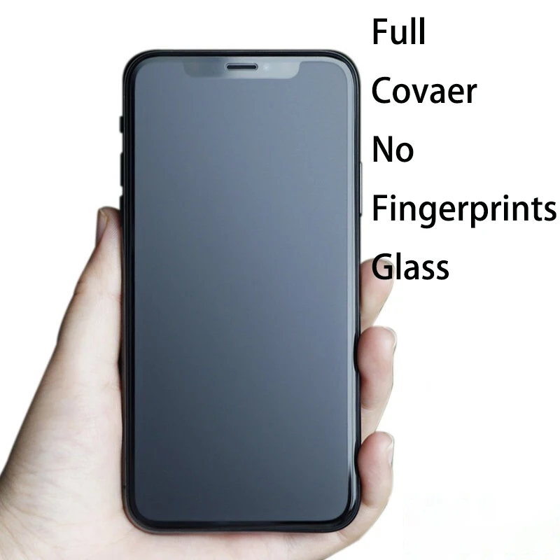 Nessun vetro per telefono opaco per impronte digitali per Huawei P20 P30 Lite P40 vetro temperato duro temperato per Huawei Mate 20 Lite X 30