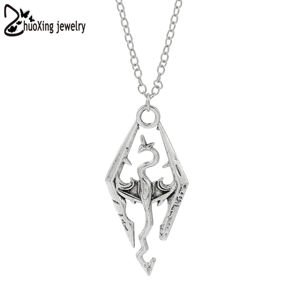 Женское Ожерелье с изображением черепа и Сатурна |