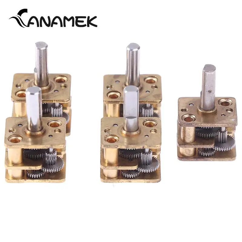 

5pcs DIY N20 Geared Motor All Metal Gear Reducer N20 Reduction Gearbox Reduction