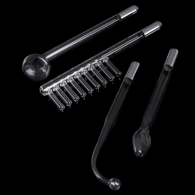 Высокочастотная стеклянная трубка для ухода за кожей