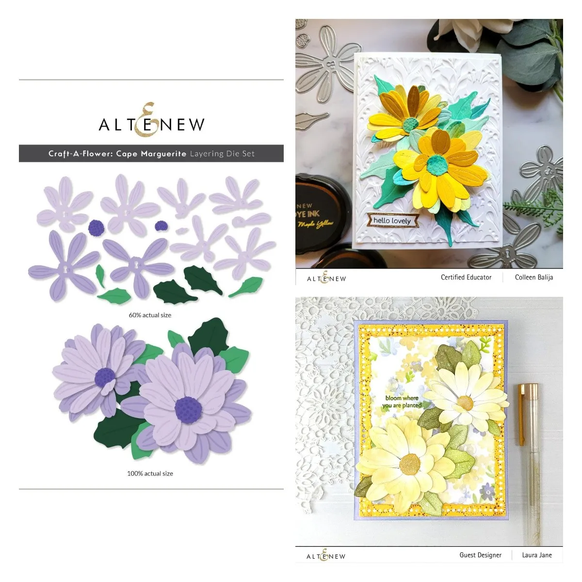 

Blooming Flower Metal Cutting Dies For Diy Scrapbooking Crafts Maker Photo Album Template Handmade Decoration 2022 New