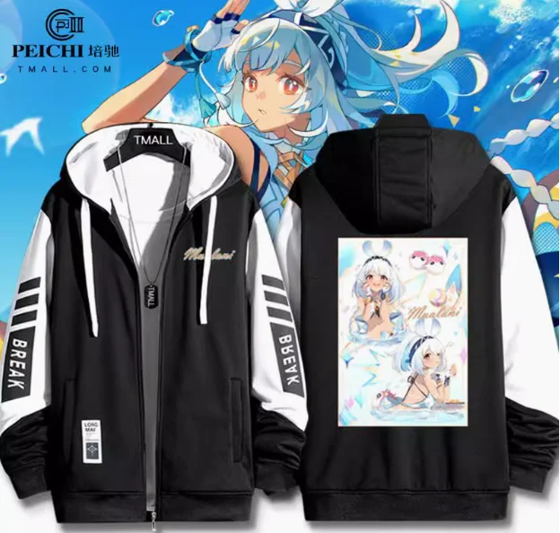 Толстовка с капюшоном в стиле аниме Genshin Impact Muinaa осенне-зимнее пальто для мужчин и