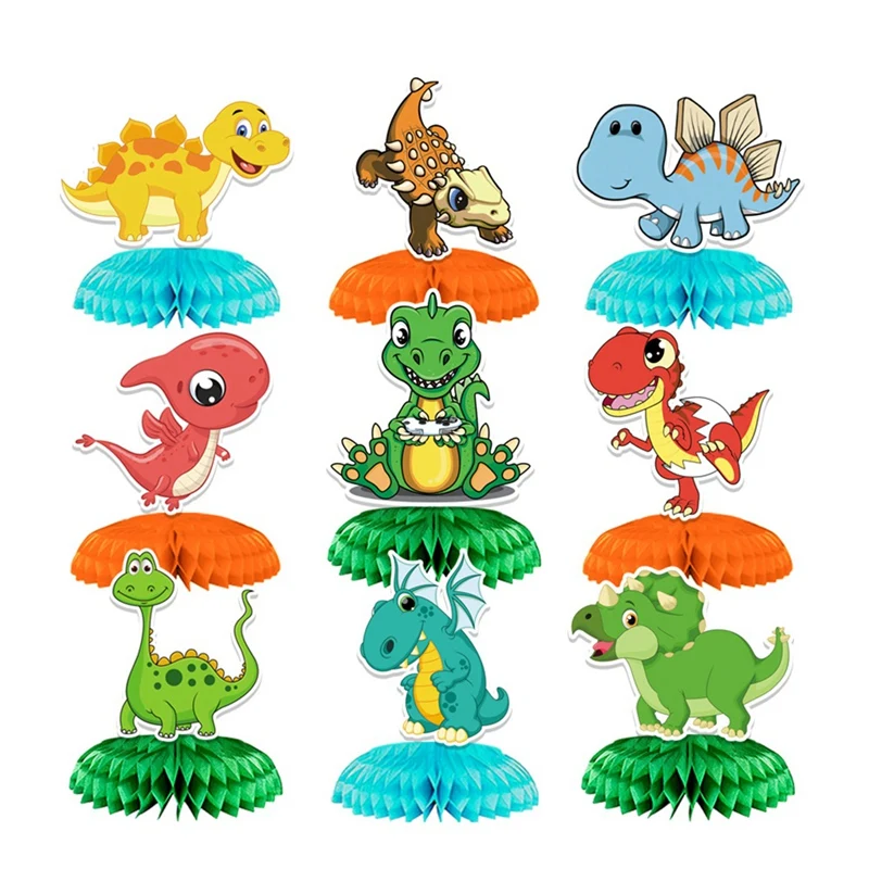 

9 шт., декоративные сотовые украшения для детской вечеринки