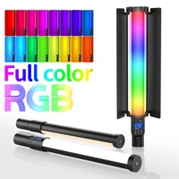 rgb photography lighting video light stick wand with tripod stand party colorful led lamp fill light handheld flash speedlight