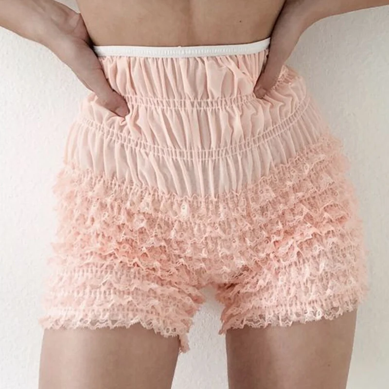 Шорты Lamuusaa с оборками