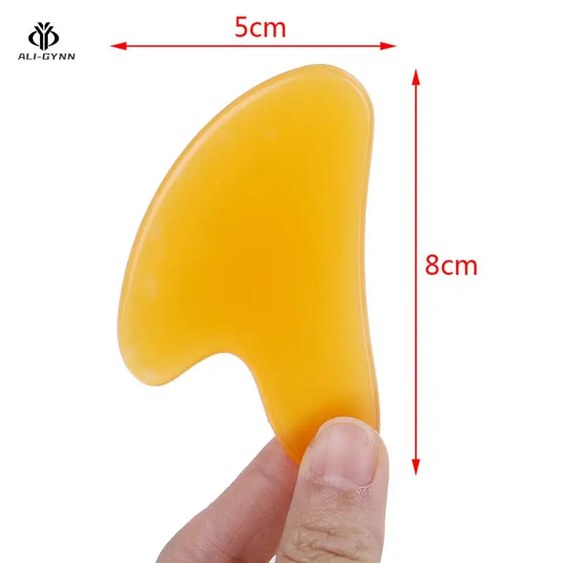 Спа-скребок для массажа лица акупунктура гуаша доска уход за лицом и глазами