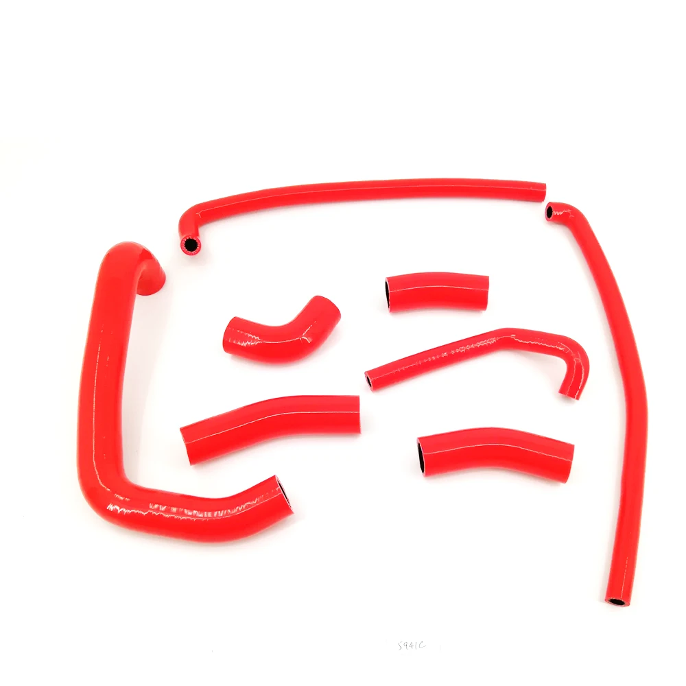 Силиконовый шланг радиатора охлаждающей жидкости для KAWASAKI ZX7R 1996 1997 1998 1999 2000 2001 2002