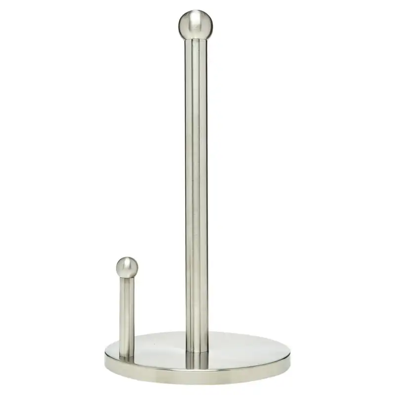 

Can Do Standing Paper Towel Holder, Silver