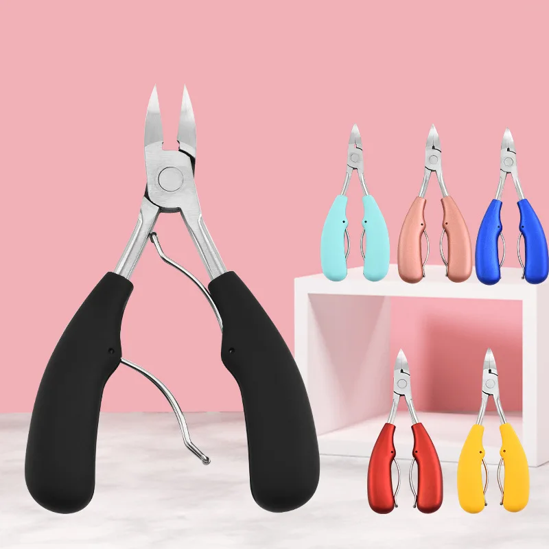 

1pc Beauty Sharp Curved Paronychia Remover Nail Scissors Manicure Toes Dead Skin Pliers Trimming Nail Clipper Nipper