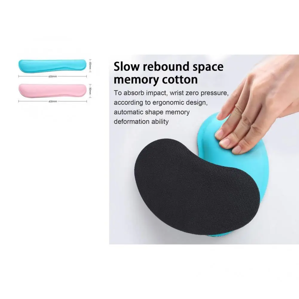 

Wrist Rest Pad Compact Durable Soft Keyboard Mouse Wrist Hand Rest Mat for Gamer Wrist Rest Mat Wrist Hand Rest Pad