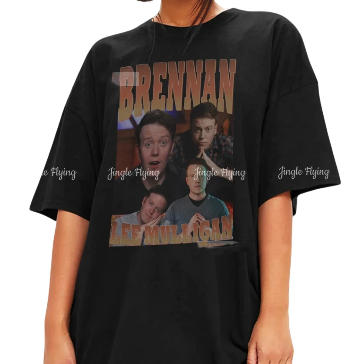 Brennan Lee Mulligan Футболка женская хлопковая винтажная 90-е графическая футболка